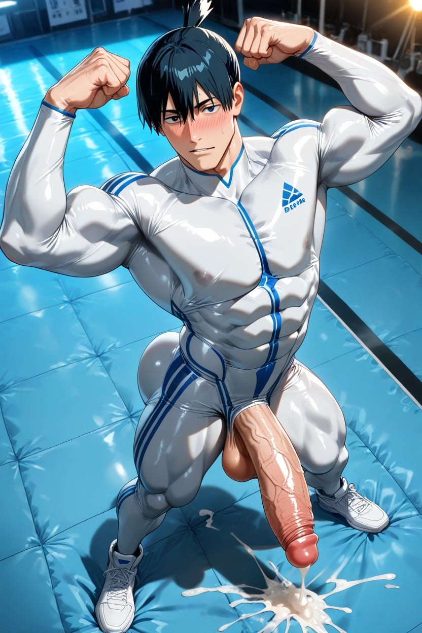Full Body Suit, Forbidden Vibe, Flex His Biceps Porno gay IA