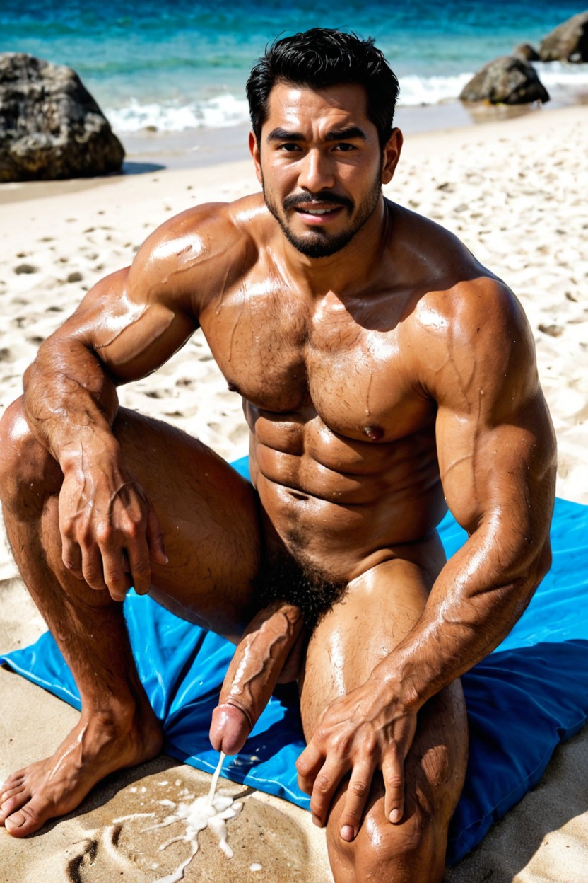Solo, Hunky, Tan-line Porno gay IA