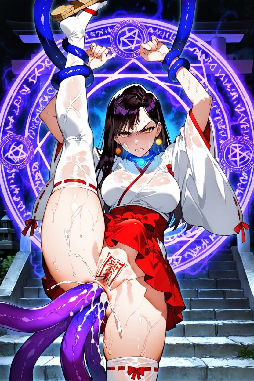 Disgust, Anal Penetration, Extreme Stomach Bulge Hentai AI Porn