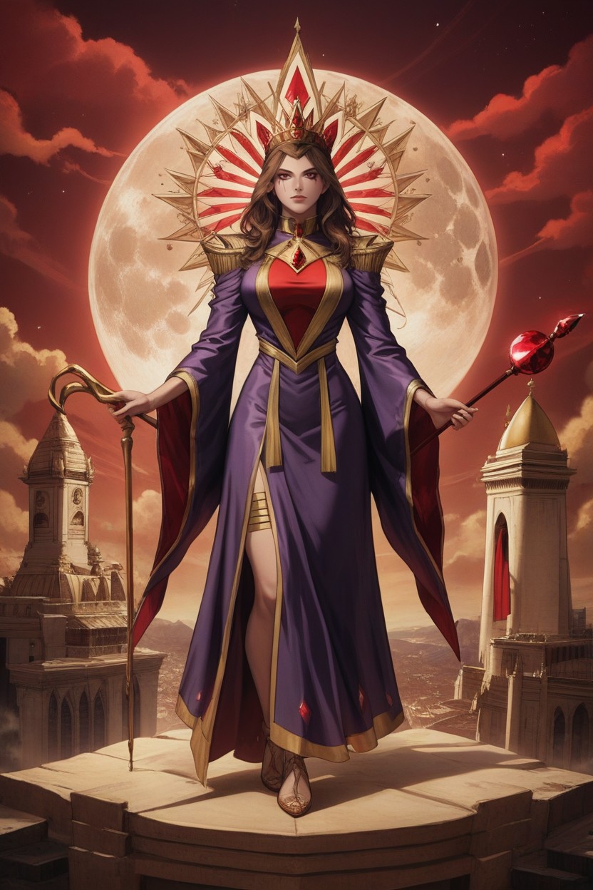 Rita Repulsa, Pale Face, Retro Aesthetic Hentai AI Porn
