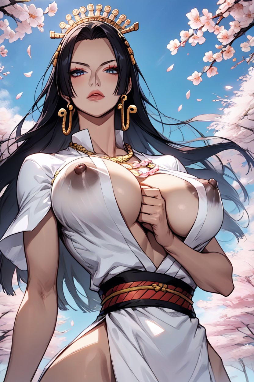 Upper Body, No Penis Titfuck, Diadem Hentai AI Porn