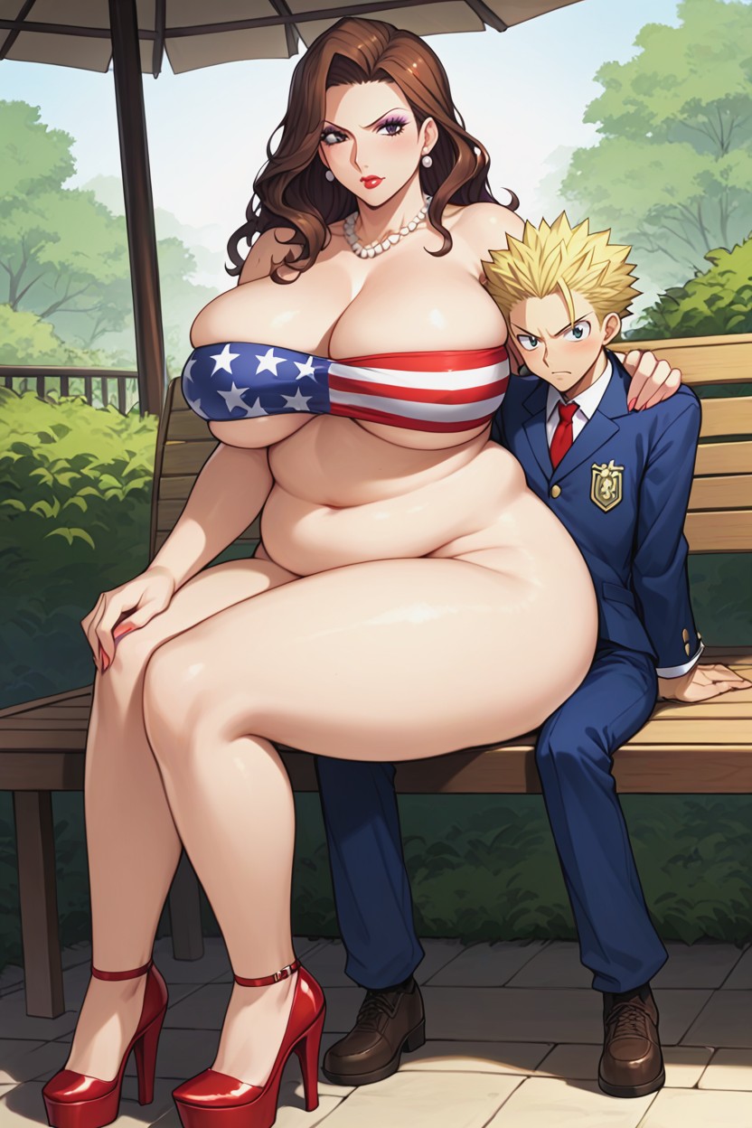 Long Length, Thick, Massive Breast Hentai AI Porn