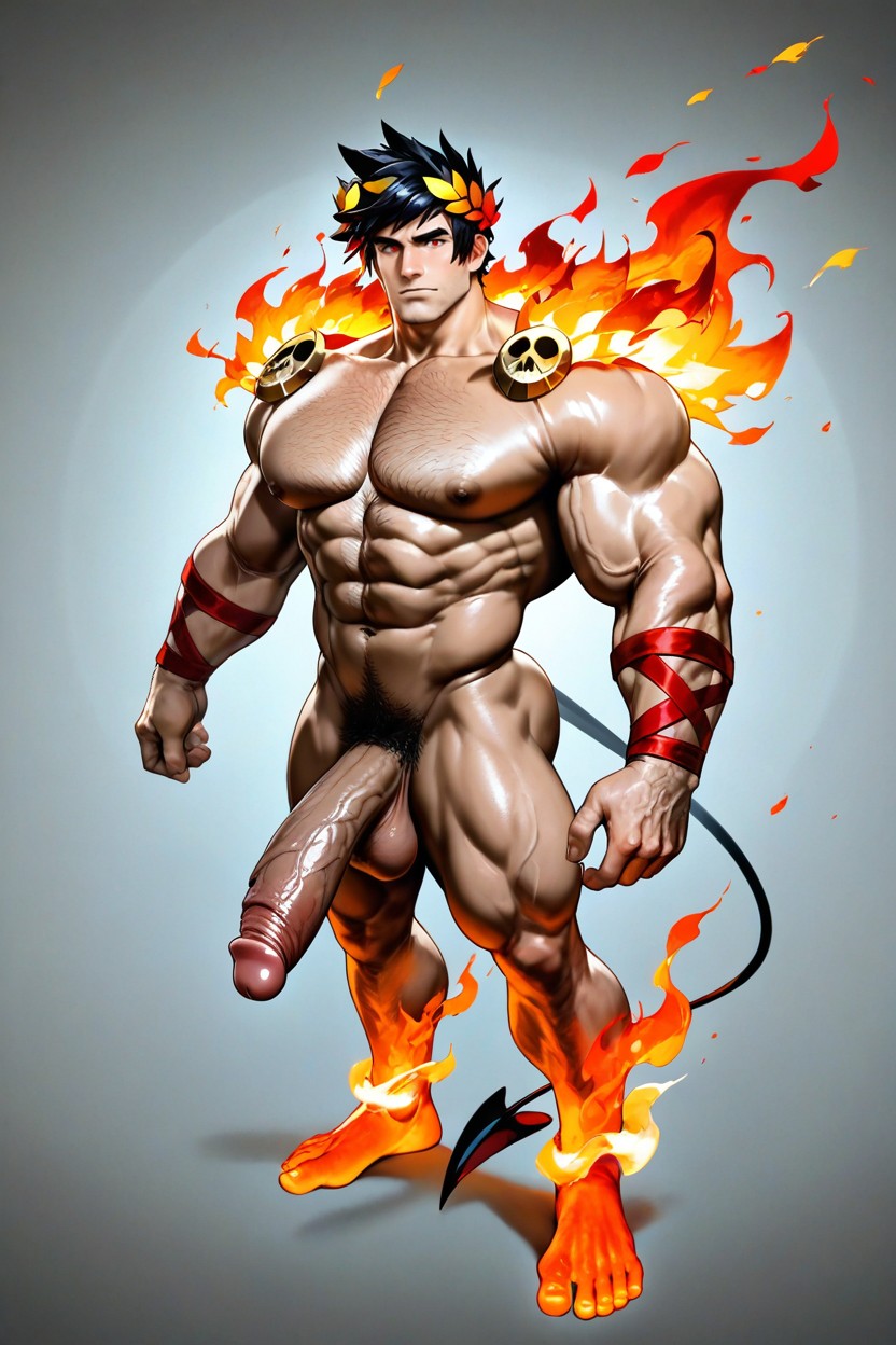 Pastel Background, Ultra Wide Angle, Feet Of Fire Porno IA Gay