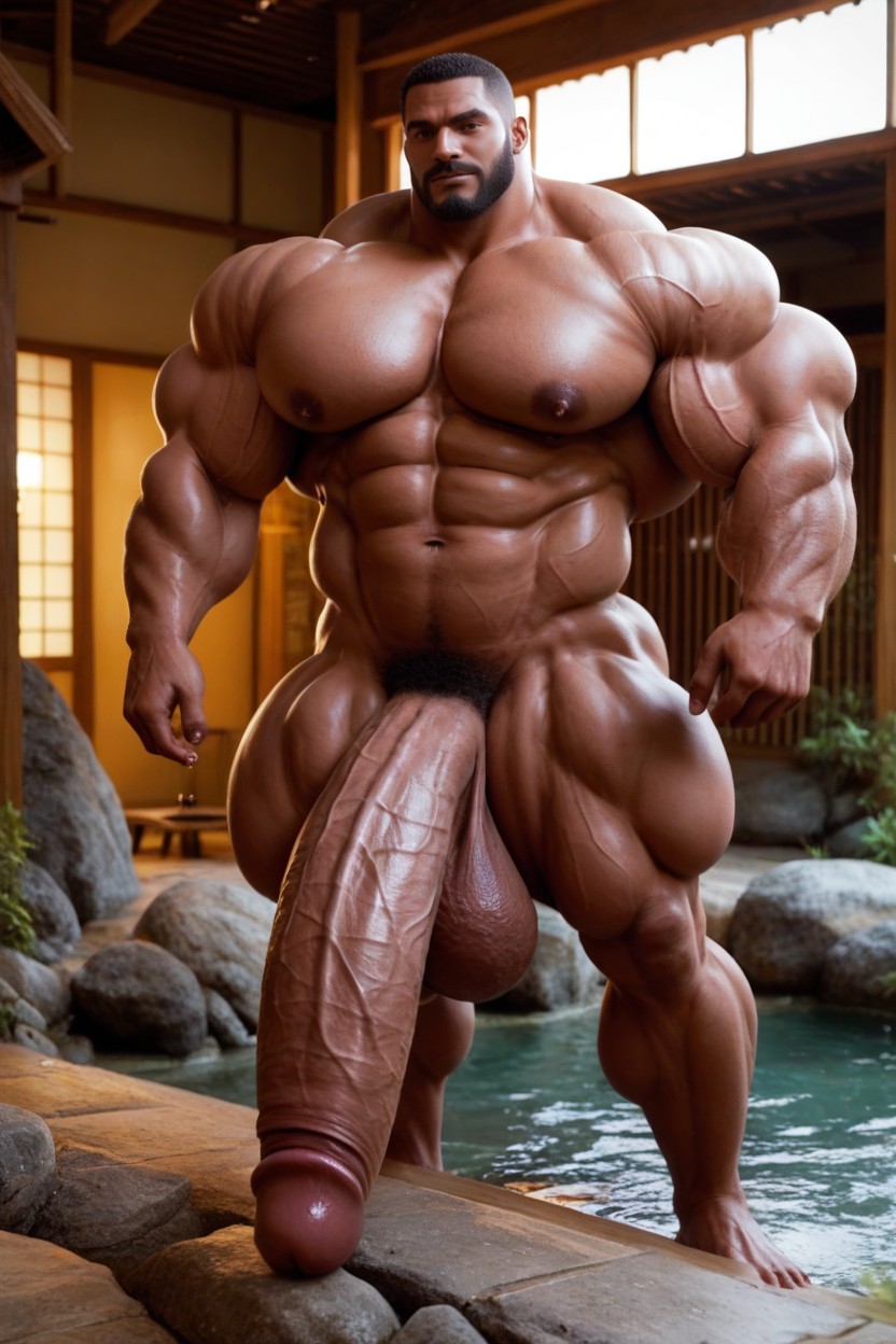 Absurdly Oversized Hyper Penis, Veiny Muscles, Hyper Gigantic Dick AI Porn