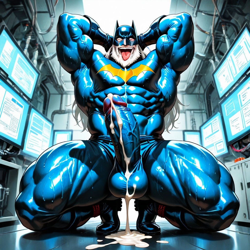 Old Man Batman, Big Butt, Gay Male Porno IA Gay