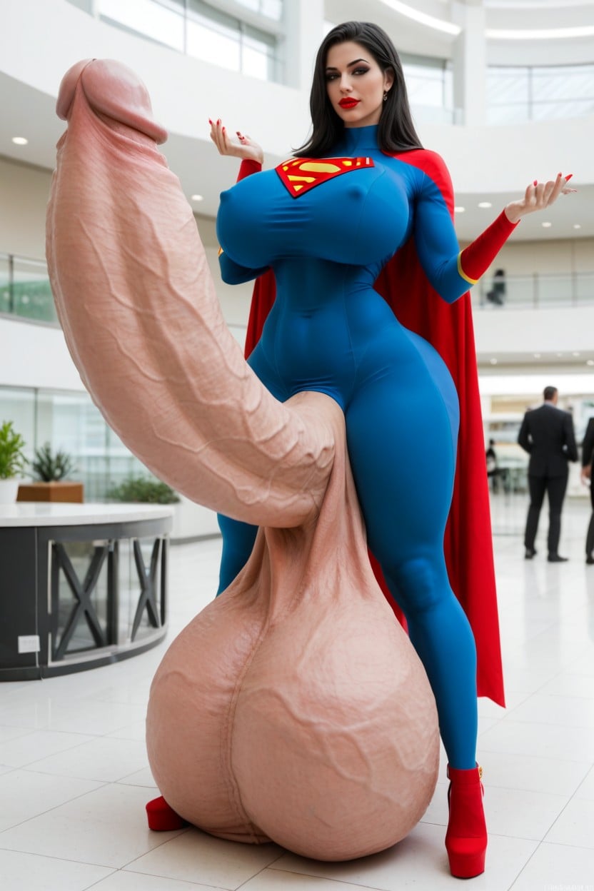 Giant Penis Expansion, Impossibly Long Hyper Penis, K-pop Idol Shemale AI Porn