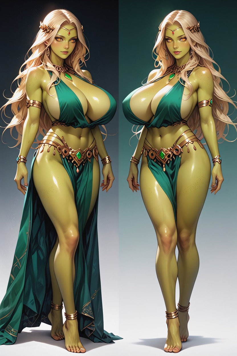 Bright Eyes, Perfect Anatomy, Seductive Hentai AI Porn