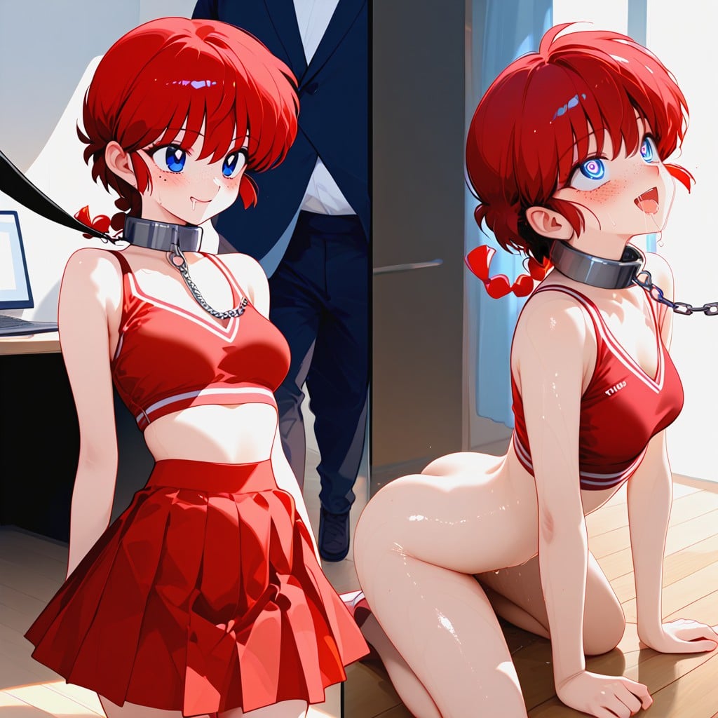 Slight Red Pubic Hair, 18+, Hypnosis Hentai AI Porn