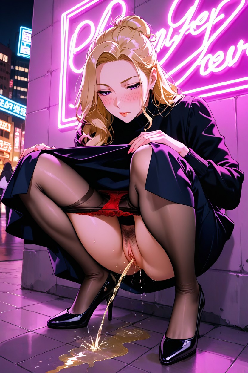 Squatting, Nsfw, Uncensored Hentai AI Porn