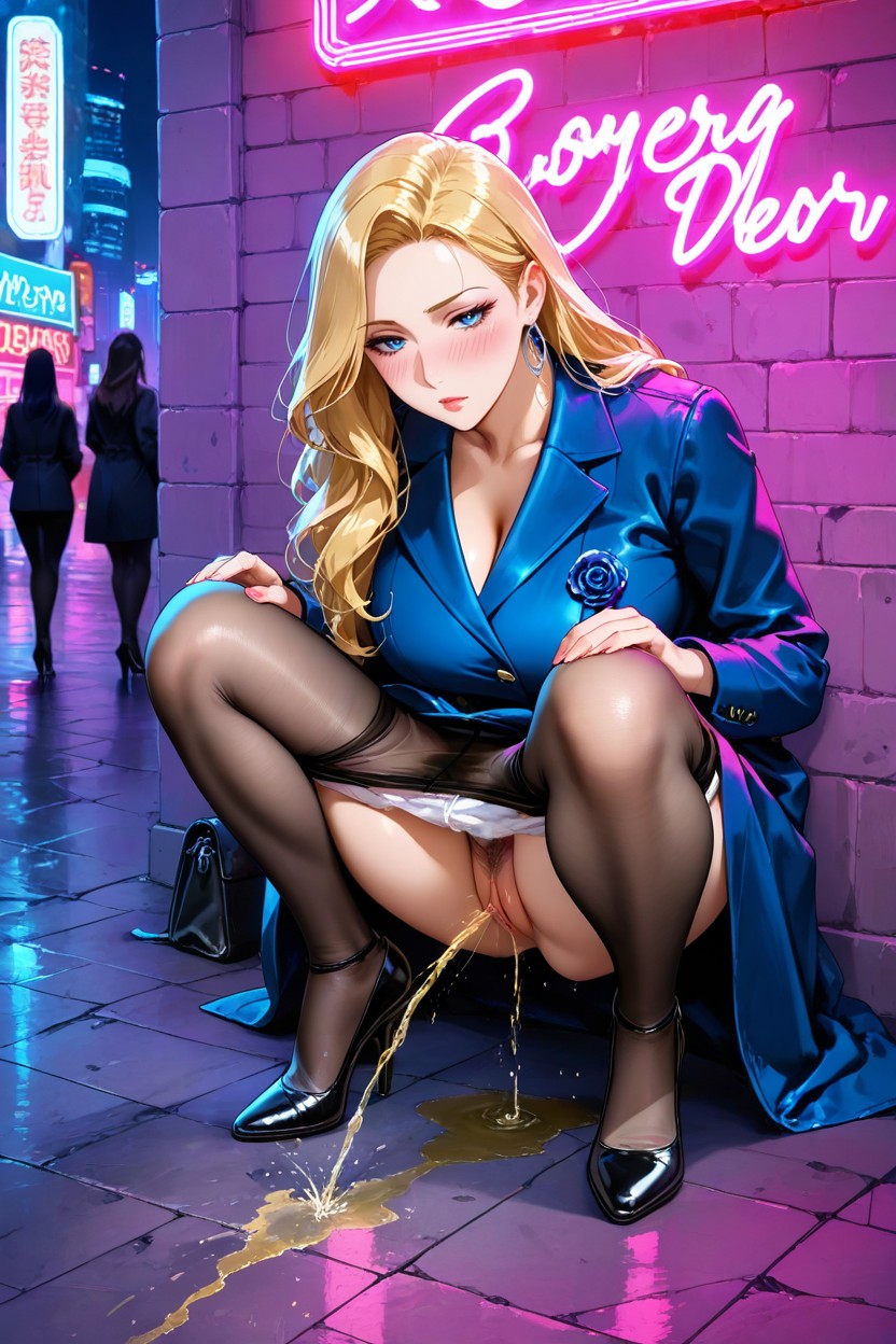 Pubic Hair, Vista Lateral, Coat Hentai IA