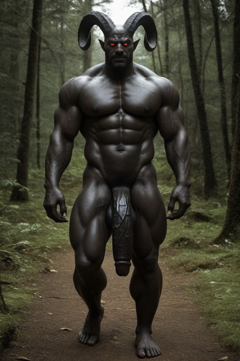 Tail, Fat Cock, Realistic Body Texture AI Gay Porn