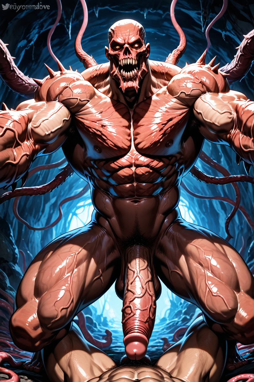 Hive Mutant Monster Has Arms, 18+, Doggy Style AI Gay Porn