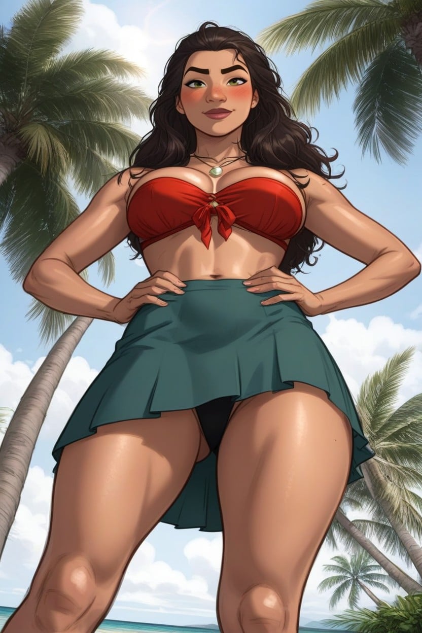 Sexy, Bottom Up, Embarrassed AI Porn