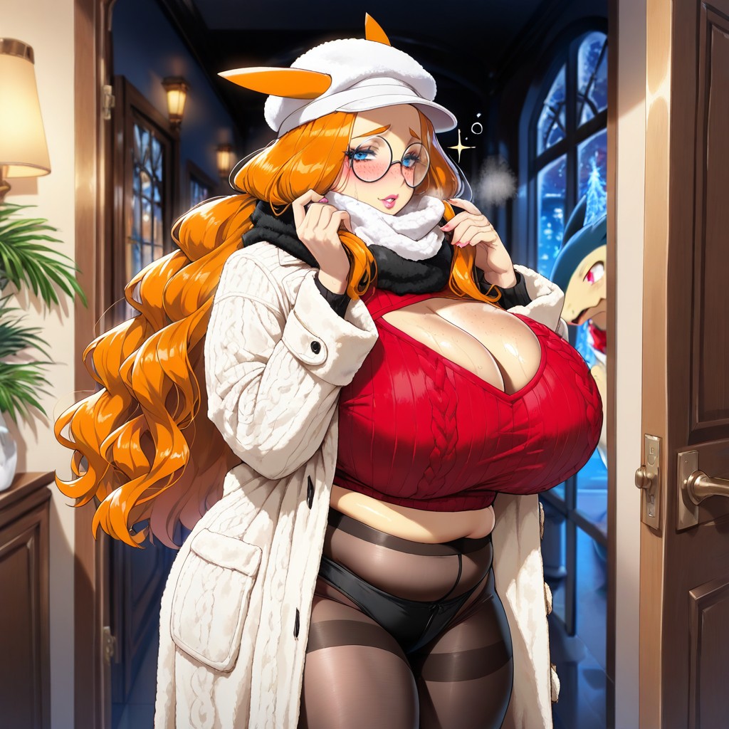Sweaty Woman, Double Wooden Doors, Milf AI Gay Porn