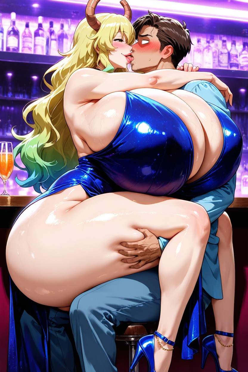 With Gigantic Tits, Expansión De Senos, Disproportionately Gigantic Colossal Hyper Breasts Hentai IA