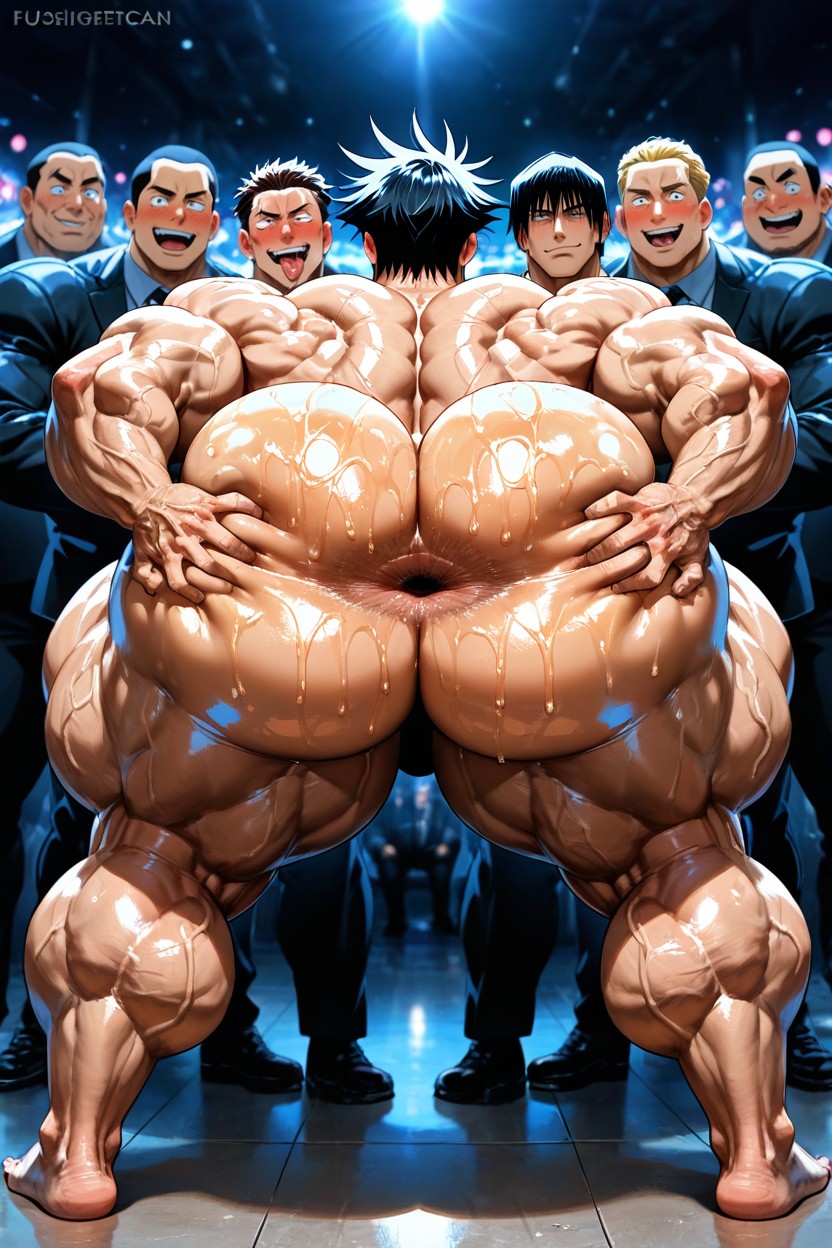 Hyper Realistic, Bodybuilder, Thick Body AI Gay Porn