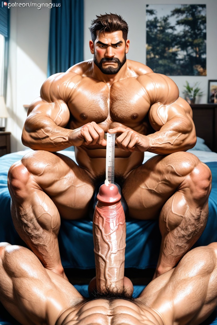 Hard Cock, Waist, Tan Skin AI Gay Porn
