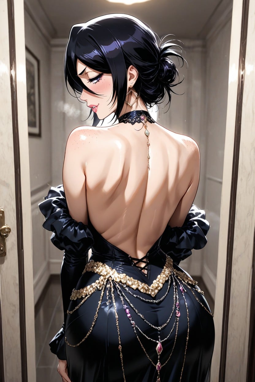 Slut Face, Freckles, Kuchiki Rukia Hentai AI Porn