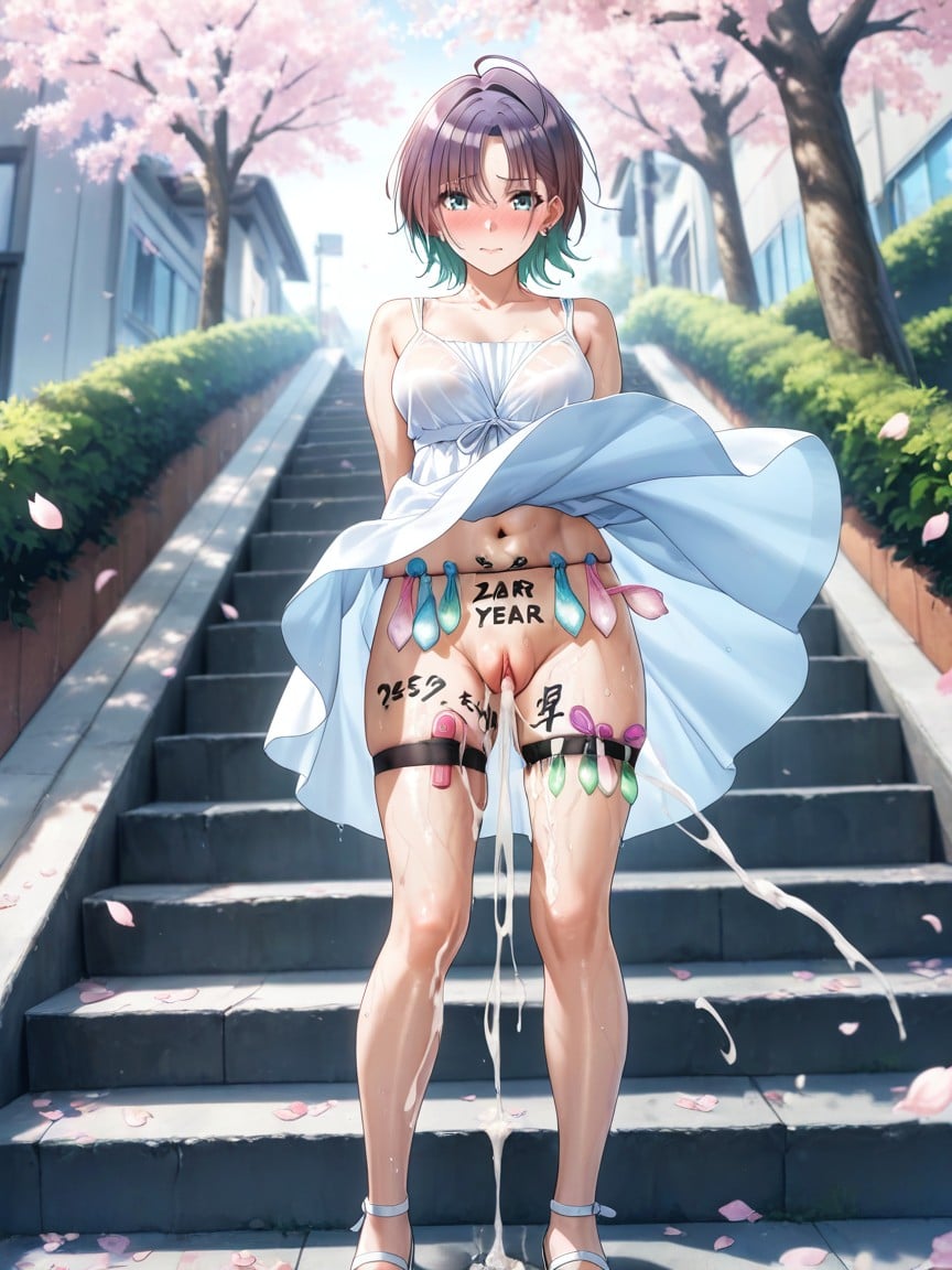 Horny, No Underwear, Bokeh Hentai AI Porn