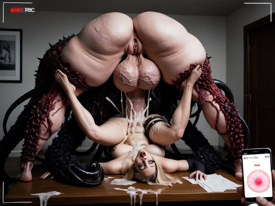 Only Women, Messy Cum Oozing From Pussy, Small Ass AI Porn