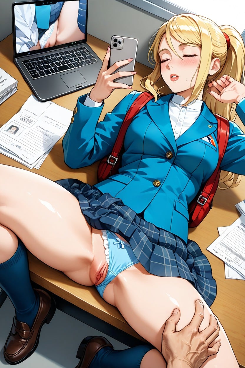 View From The Front, Culo Mediano, Dutch Angle Shot Hentai IA