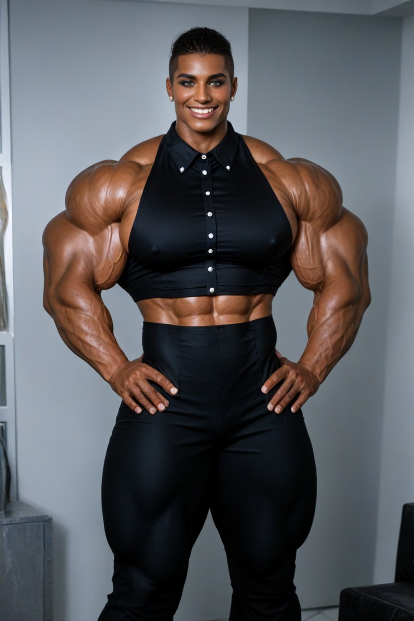 Gigantic, Expanded Mega-muscle, Tomboy Porno indio IA