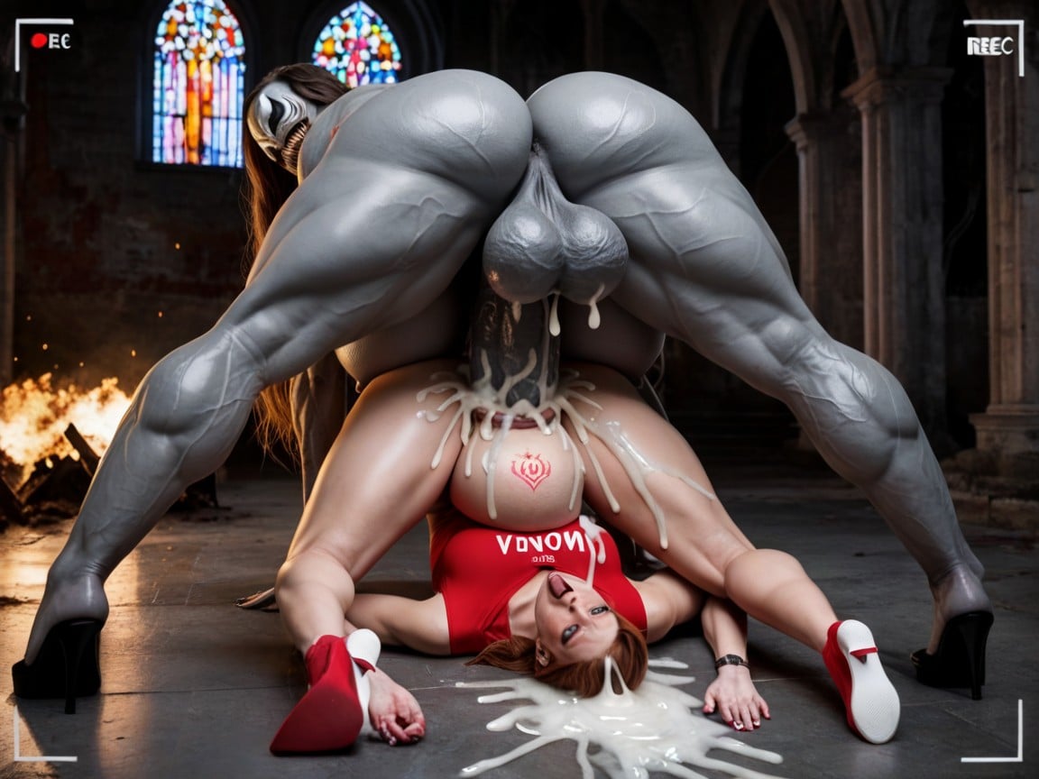 Massive Cum On Body, Detailed Beatiful Dollface, Ahegao Porno IA