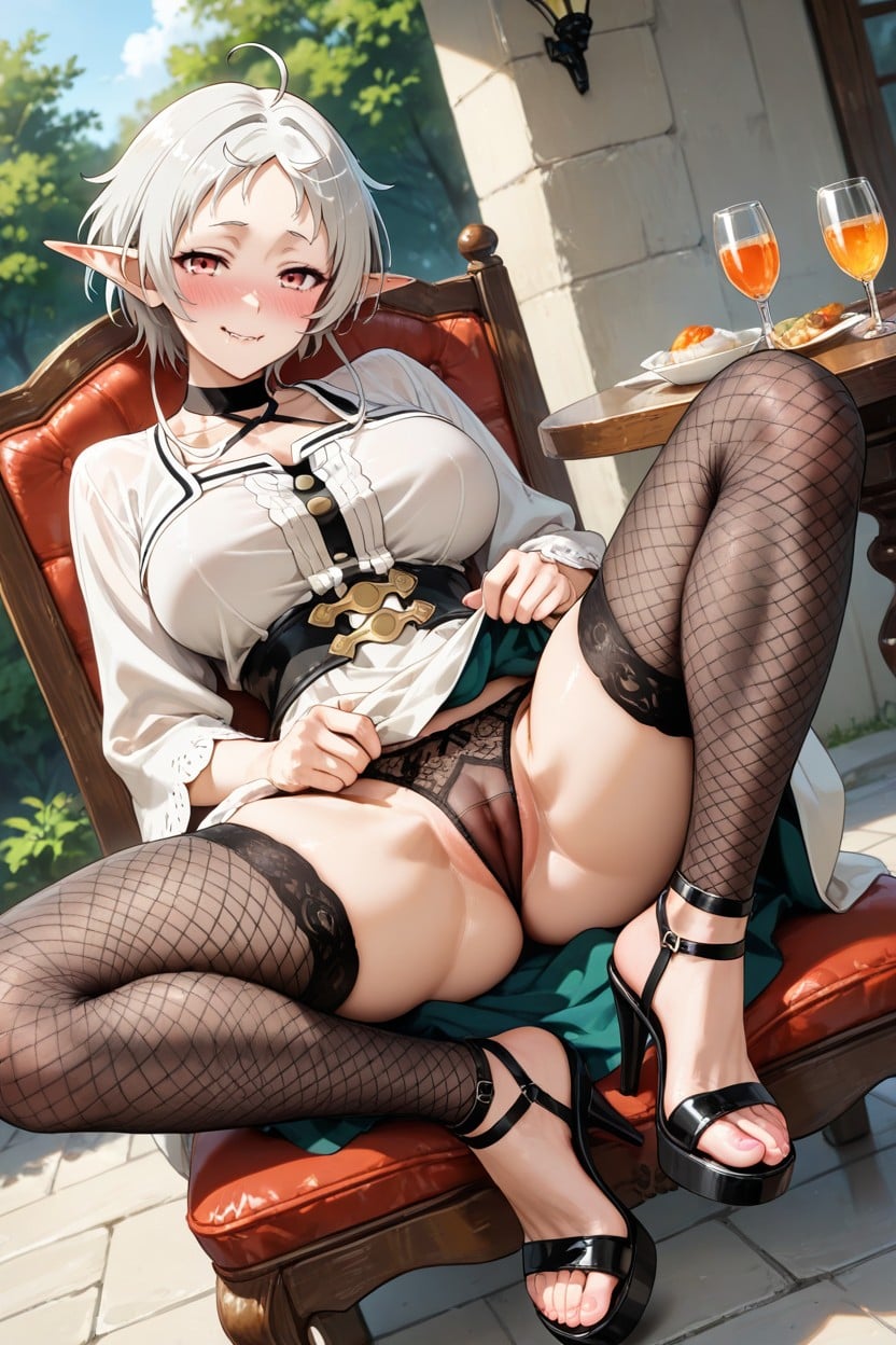 Cameltoe, Perfect Anatomy, Panties Hentai IA
