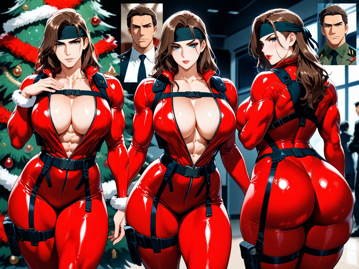 Chest Strap, Military Straps, Thigh Straps AI Gay Porn