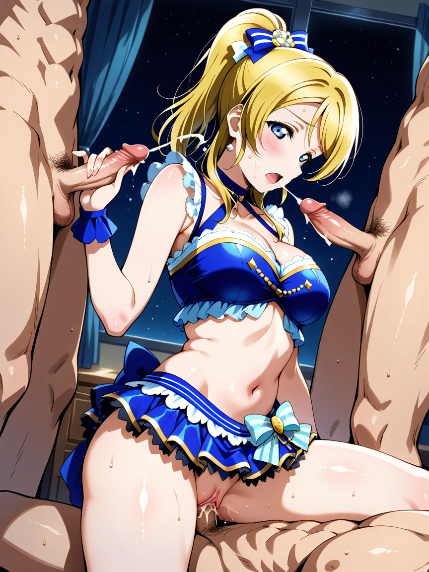 Side View, Solo Focus, Detailed Pupils Hentai AI Porn