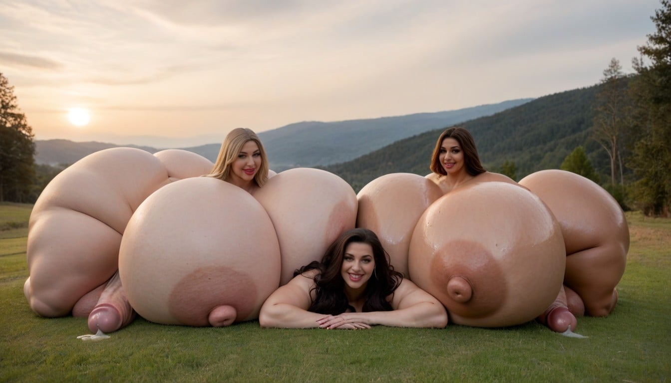 Vast Valley, Bottom Up, Hyper Penis Shemale AI Porn