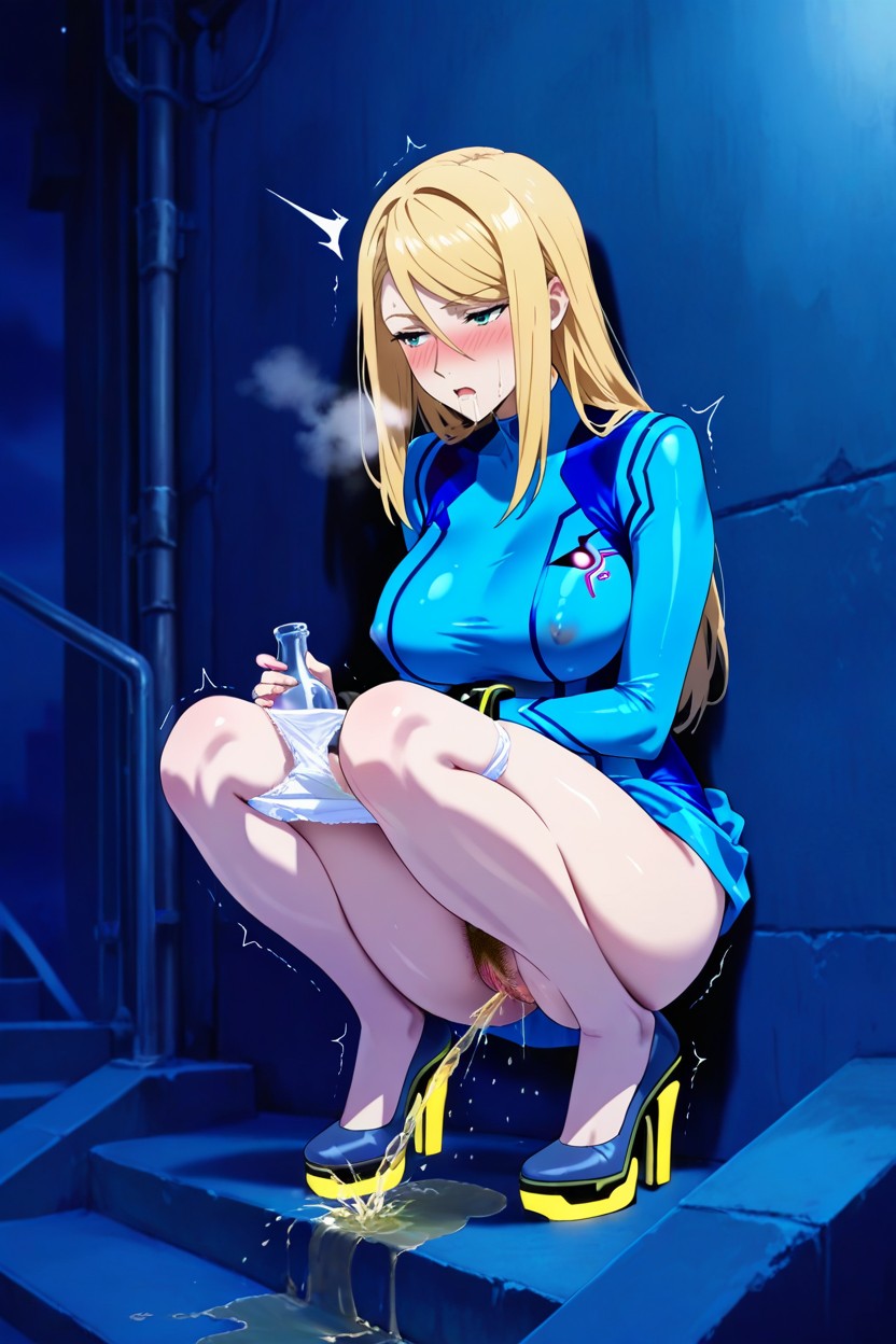Shoes With Heels, Excessive Drooling, Panties Pull Down Knees Hentai IA