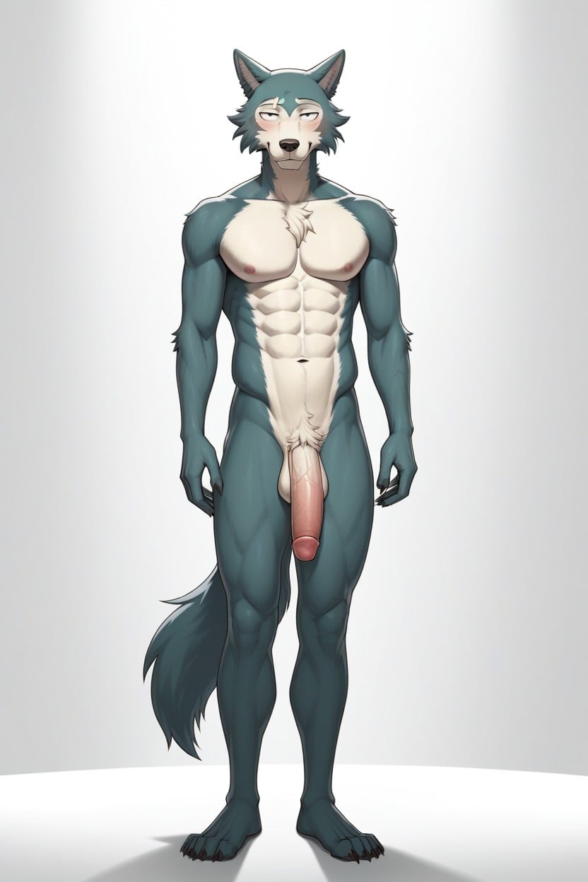 Wolf, Flaccid, Noon Furry AI Porn