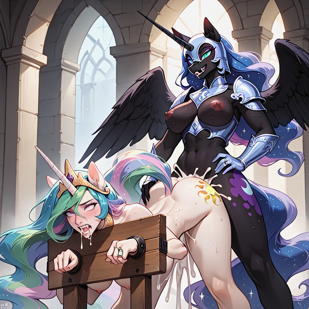 Wedding Rings, Rounded Ass, Dungeon Furry AI Porn
