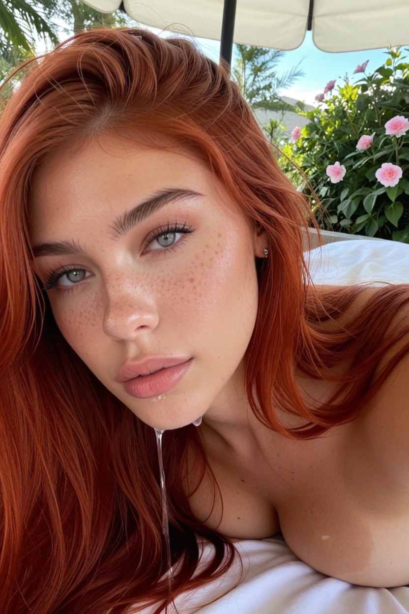 Close Up, 18+, Oiled Skin AI Porn