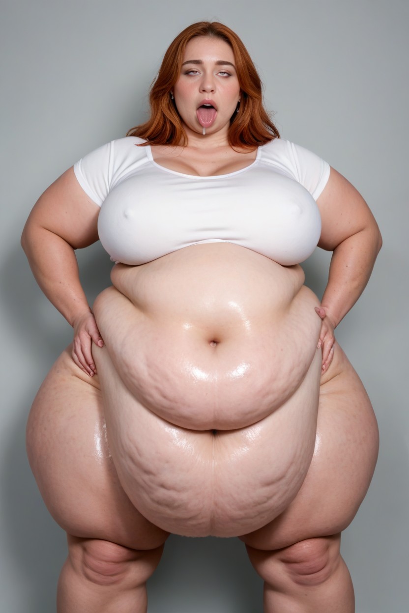 Standing, Morbidly Obese, Ssbbw BBW AI Porn
