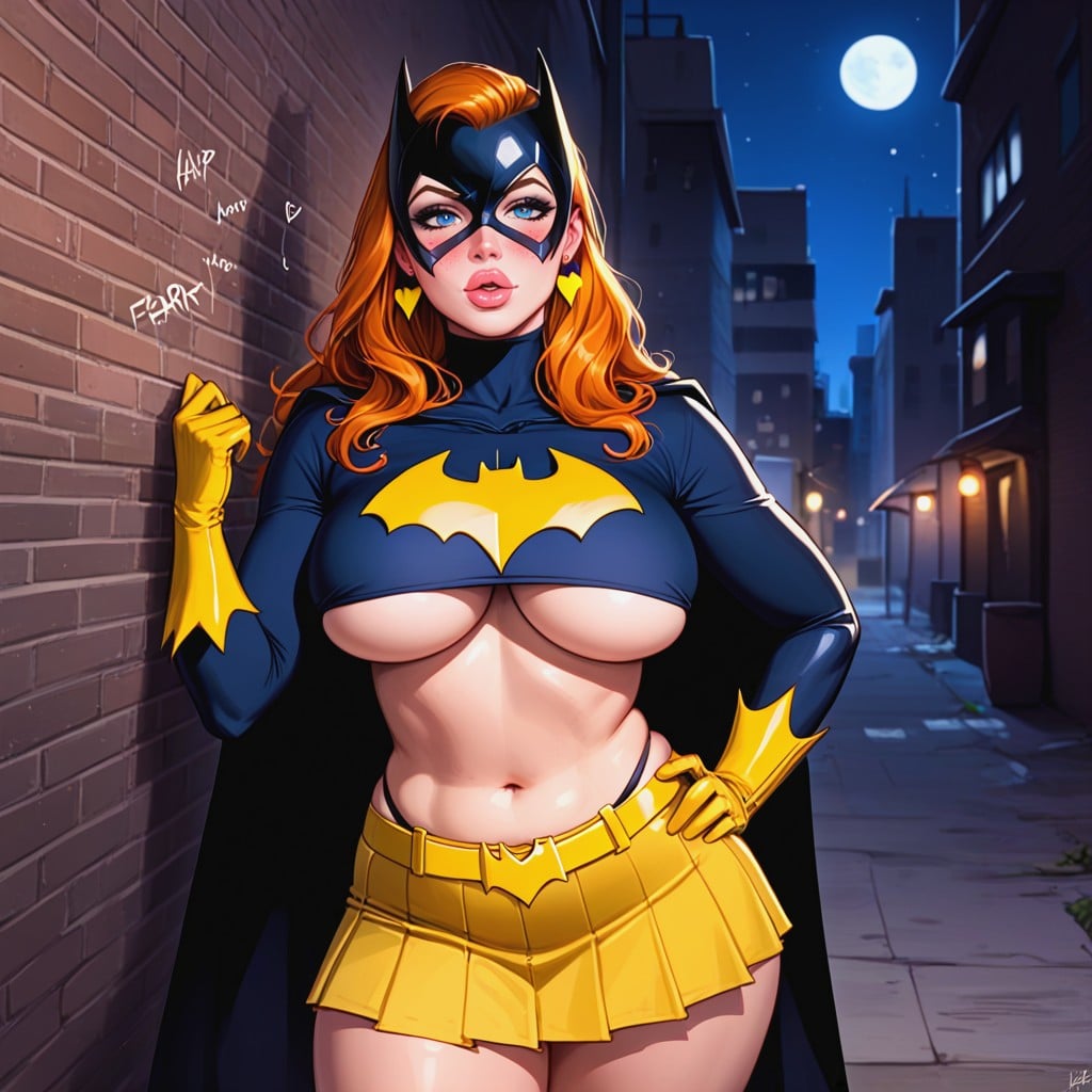 Perfect Body, Love Hearts, Batgirl Mask AI Porn