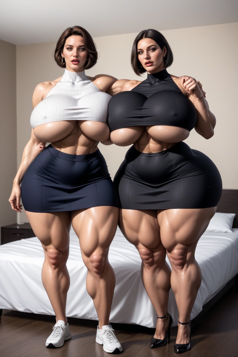 Groping, 25+, Hot Plump Pawg AI Porn