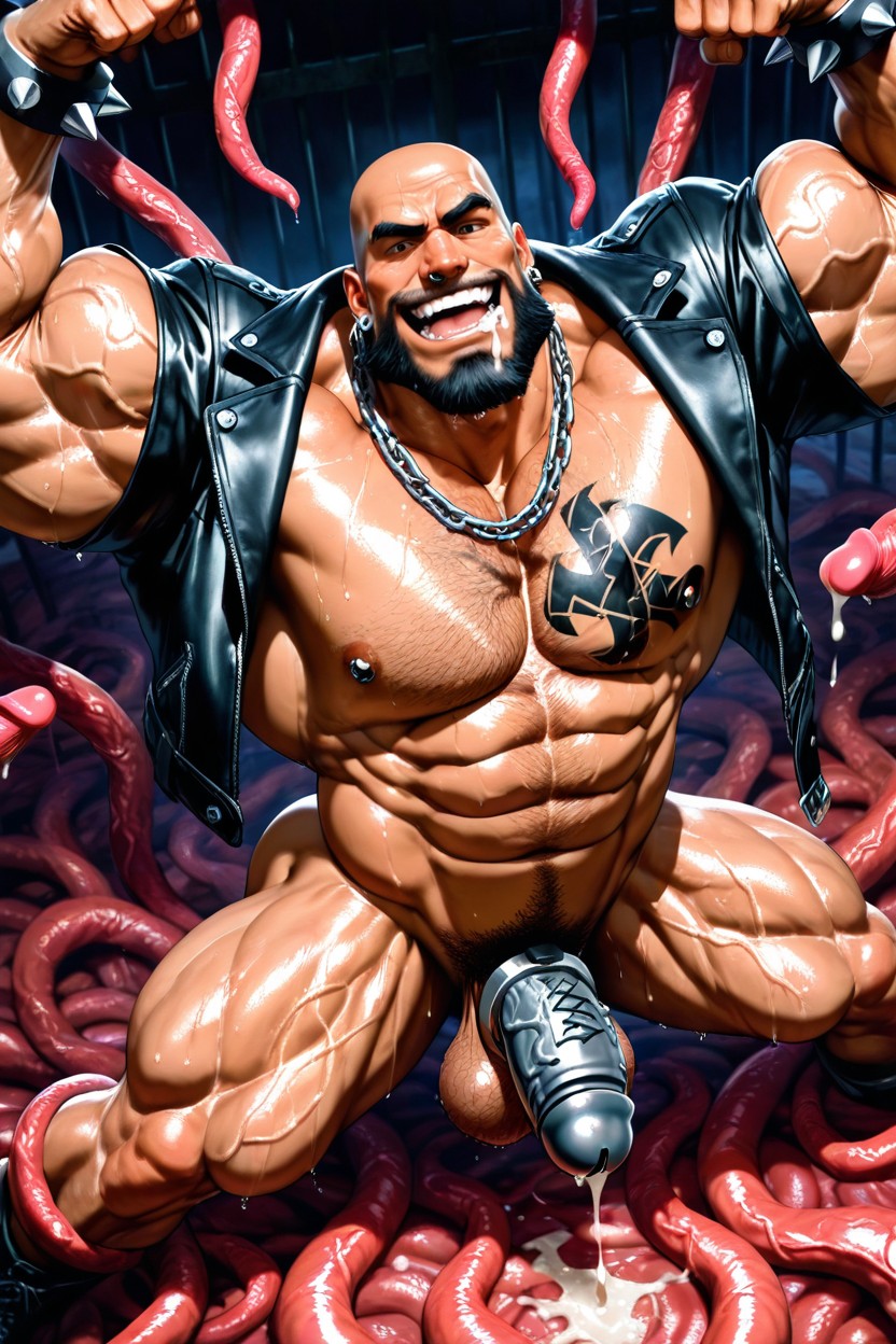 Handsome, High Definition, Thick Eyebrowns AI Gay Porn