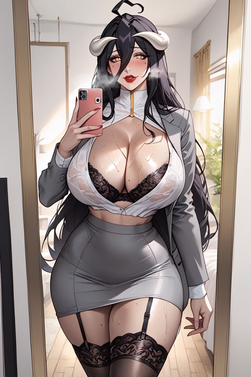 Sweaty, Slut, Hourglass Figure Hentai AI Porn