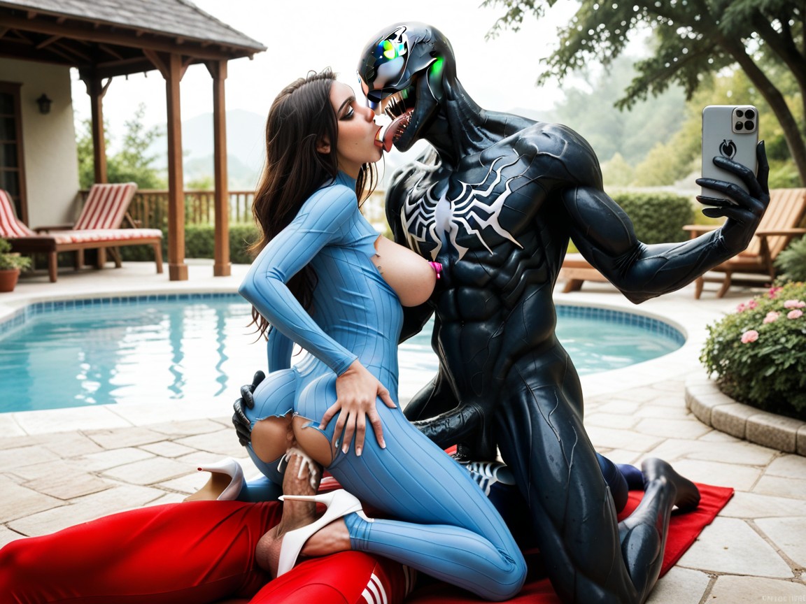 Venom Grabbing Ass, Small Ass, Cle Masahiro Style AI Porn