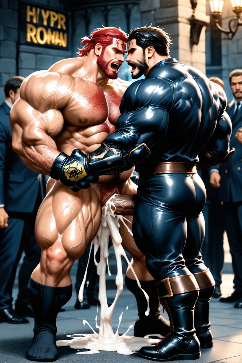Visible Pussy, Bigger Than Bearded Roman Reigns, Face-to-face Sex AI Gay Porn