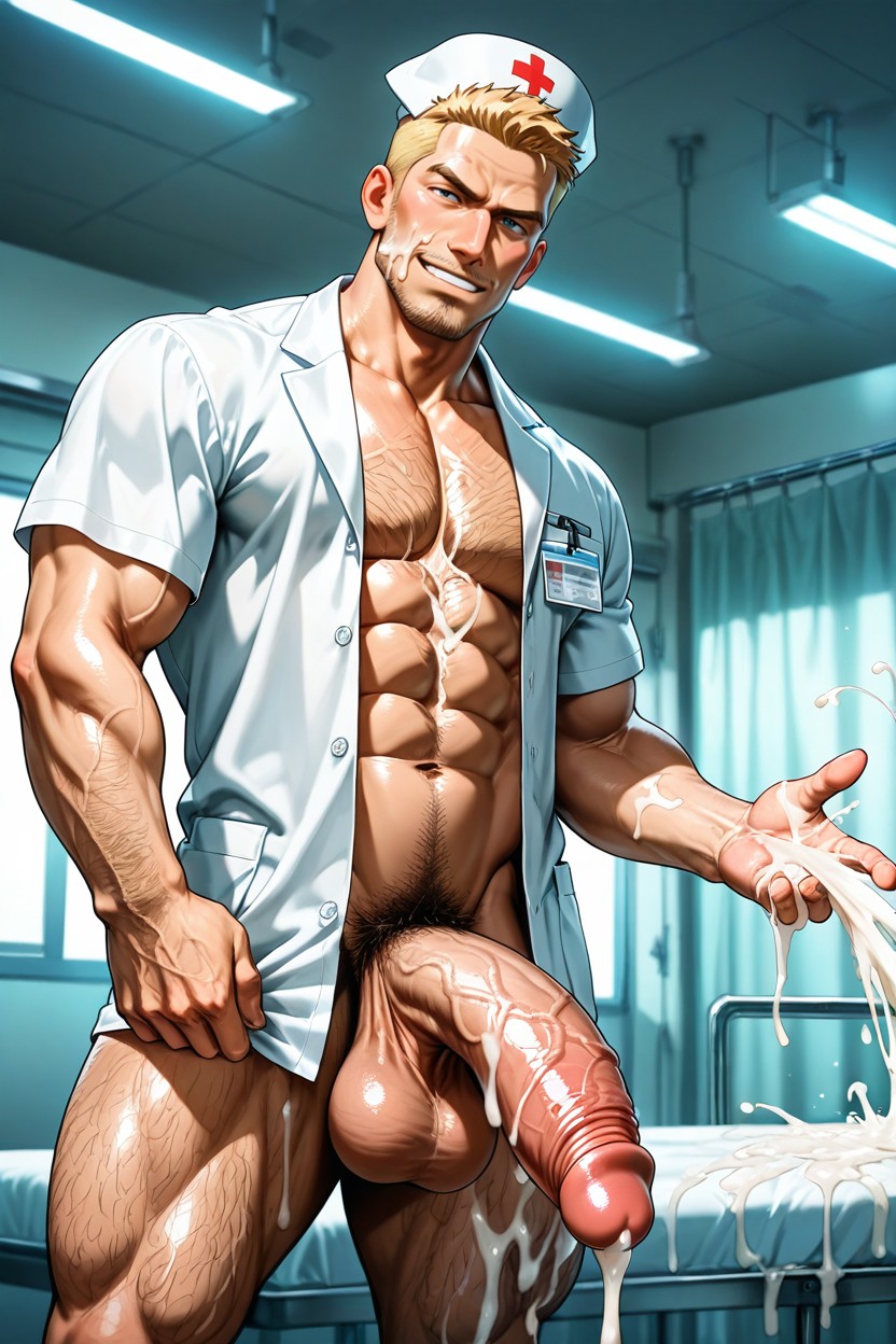 Excessive Huge Cumshot, Hdr, Cumshot AI Gay Porn