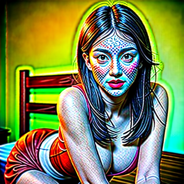 Looking At Viewer, Horny, Mamada Porno asiático IA