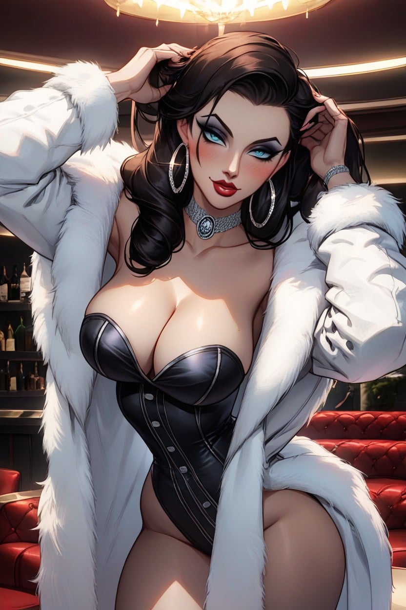 25+, Big Furs, Smoldering Look AI Porn
