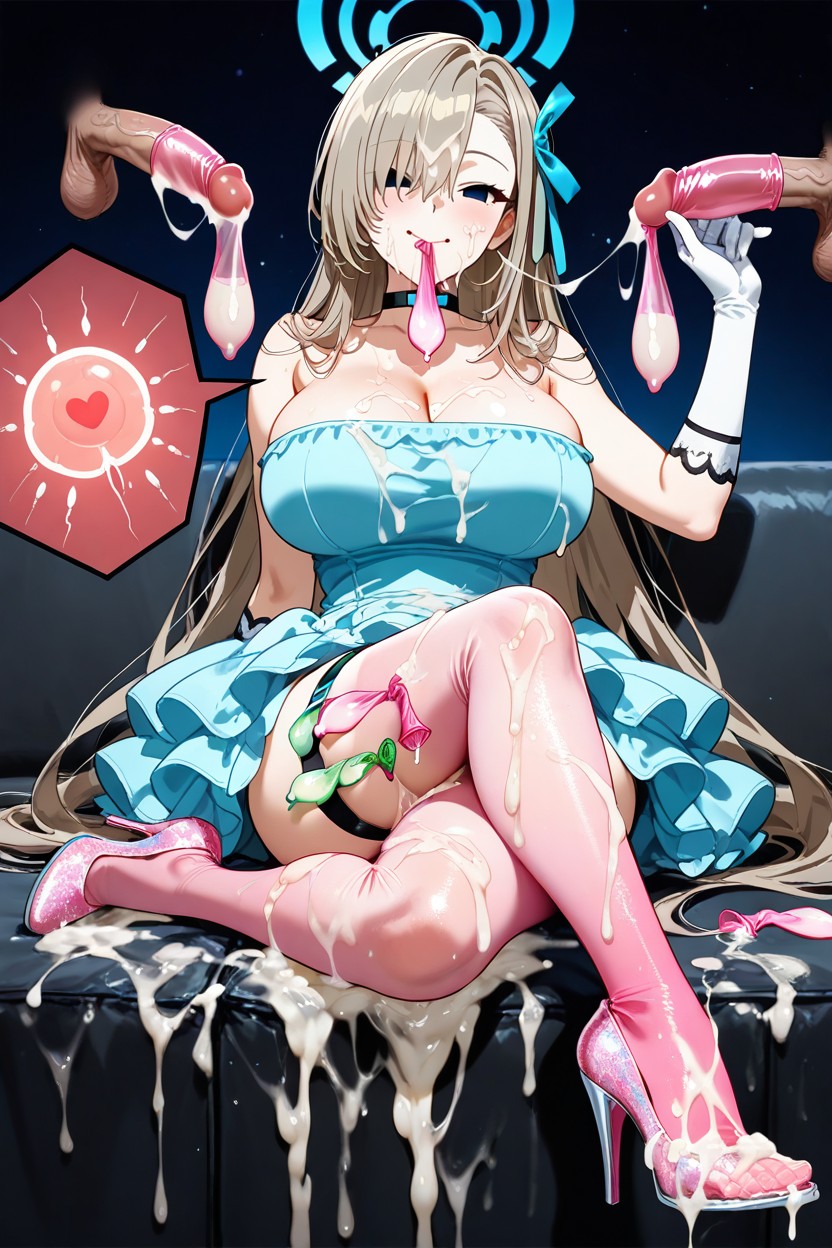 Pechos Medianos, Sperm Covered Feet, Cum On Shoes Hentai IA