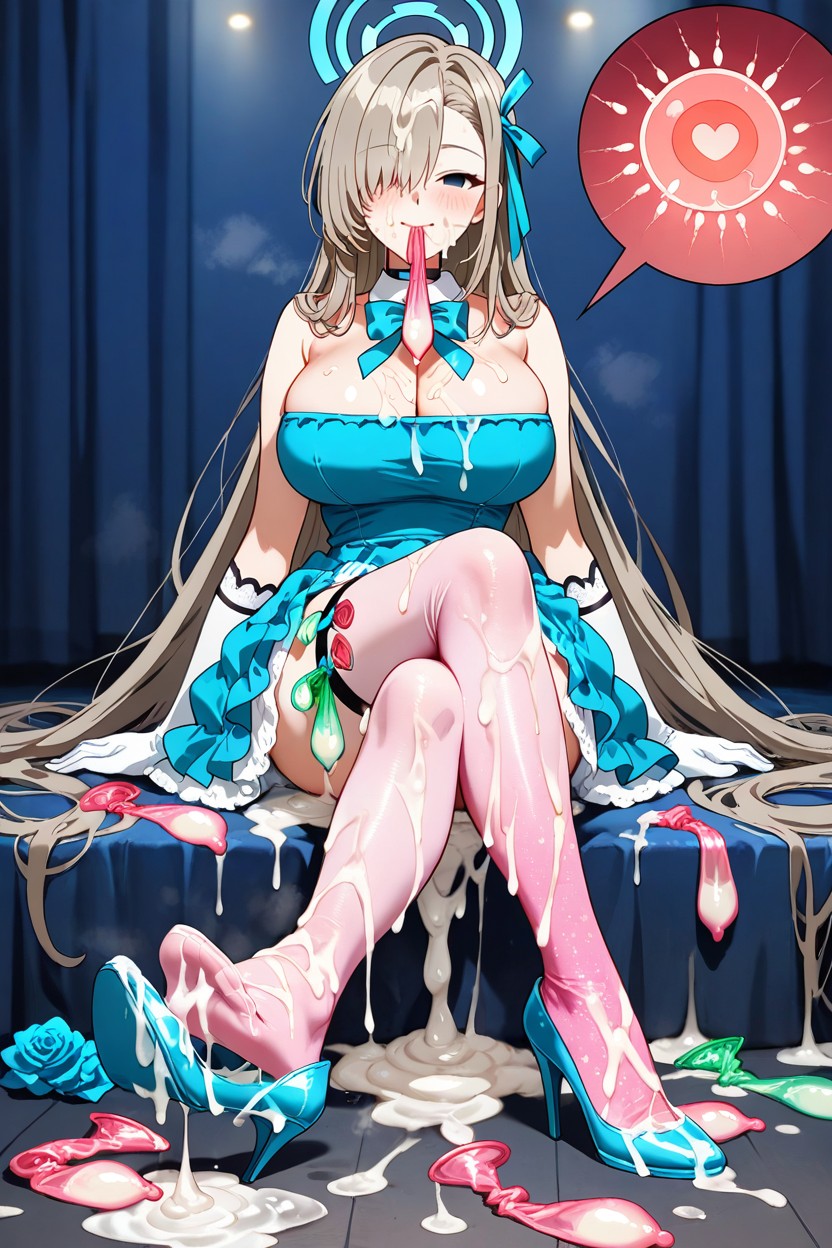 Cum On Hair, Cum In Mouth, 18+ Hentai IA