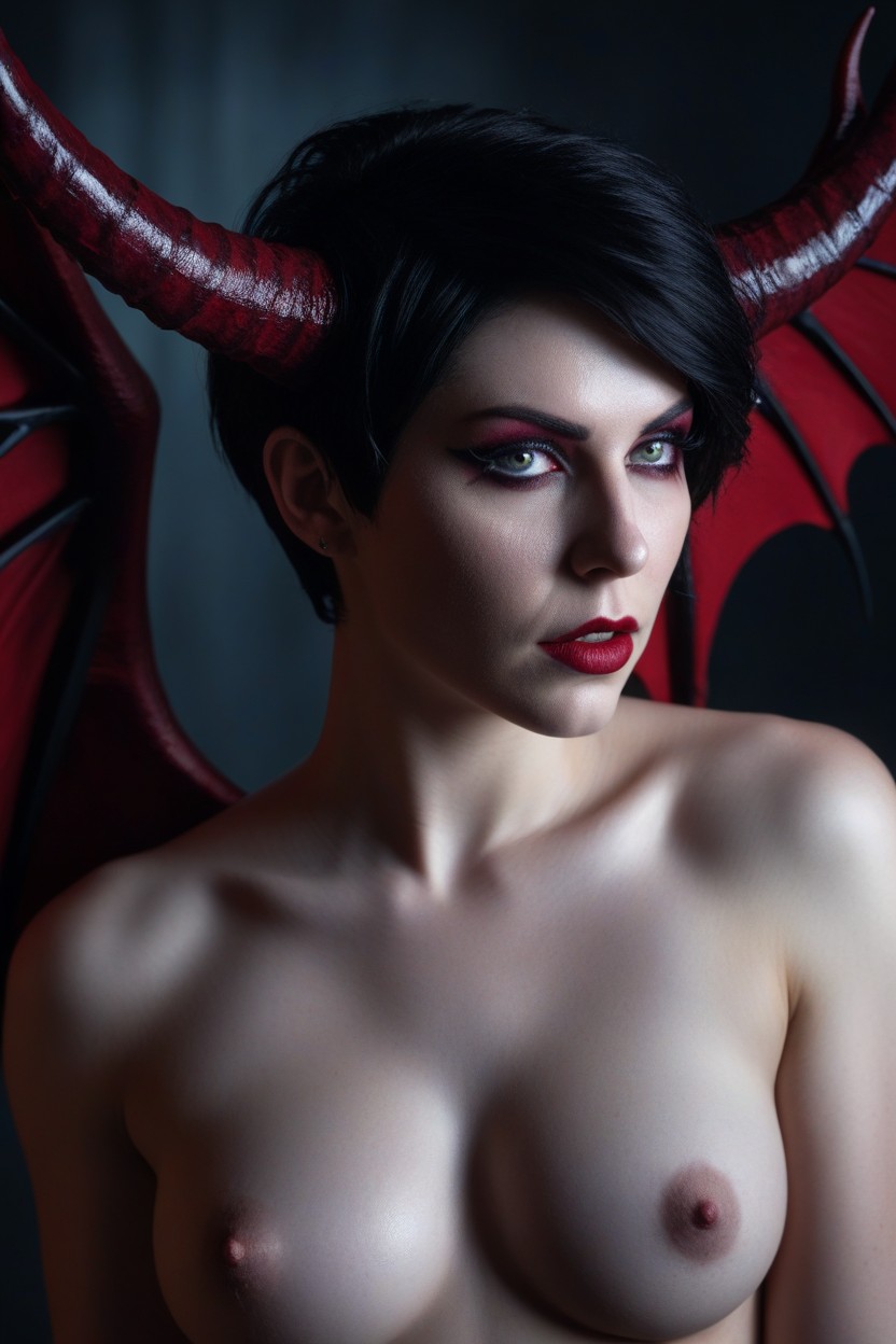 18+, Dark Fantasy Art Style, Backlit AI Porn