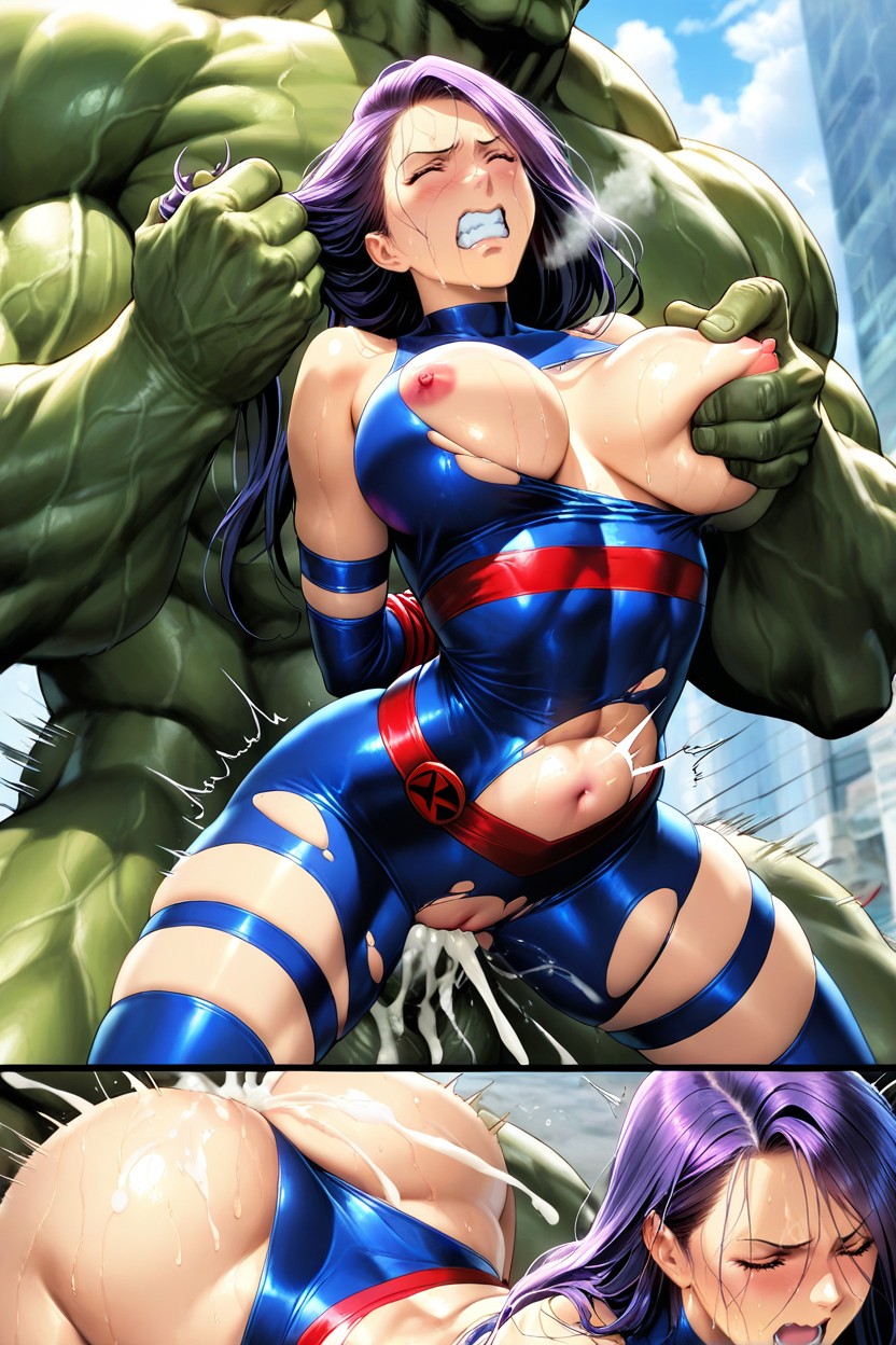 Medium Breast, Arched Back, Extreme Squirting Hentai AI Porn