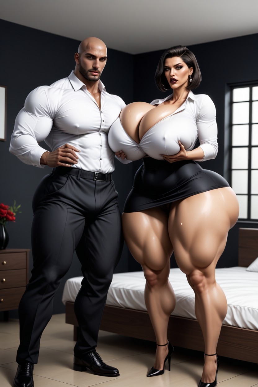 Lana Kane, Voluptuous, Groping AI Porn